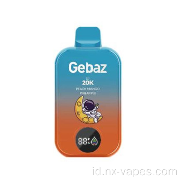 Gebaz 20000 Puffs Digtal Box Disposable